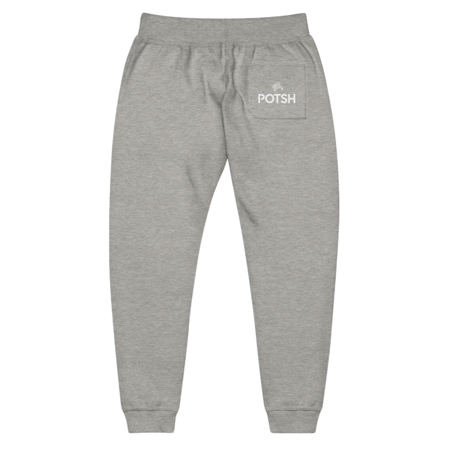 Men's POTSH Logo Carbon Grey Lux Fleece Tracksuit