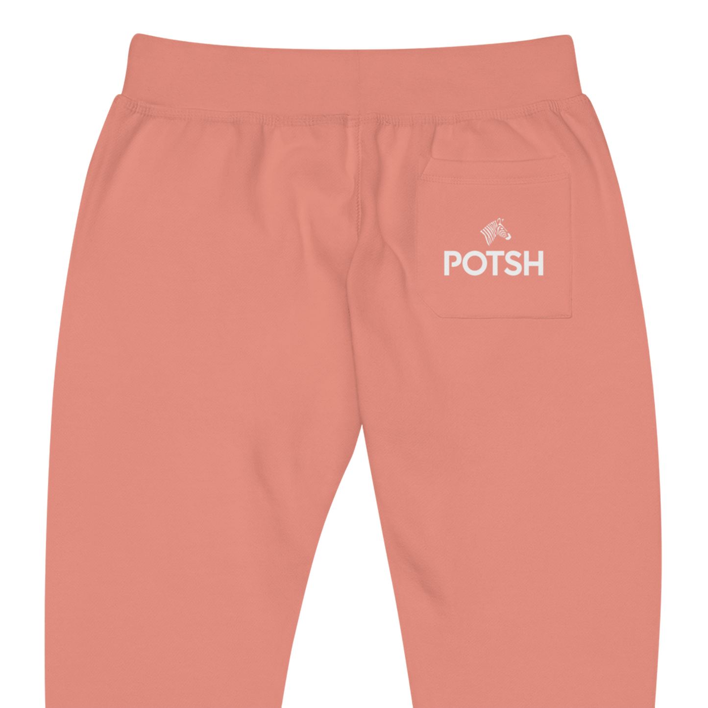 Women's POTSH Logo Dusty Rose Lux Fleece Tracksuit
