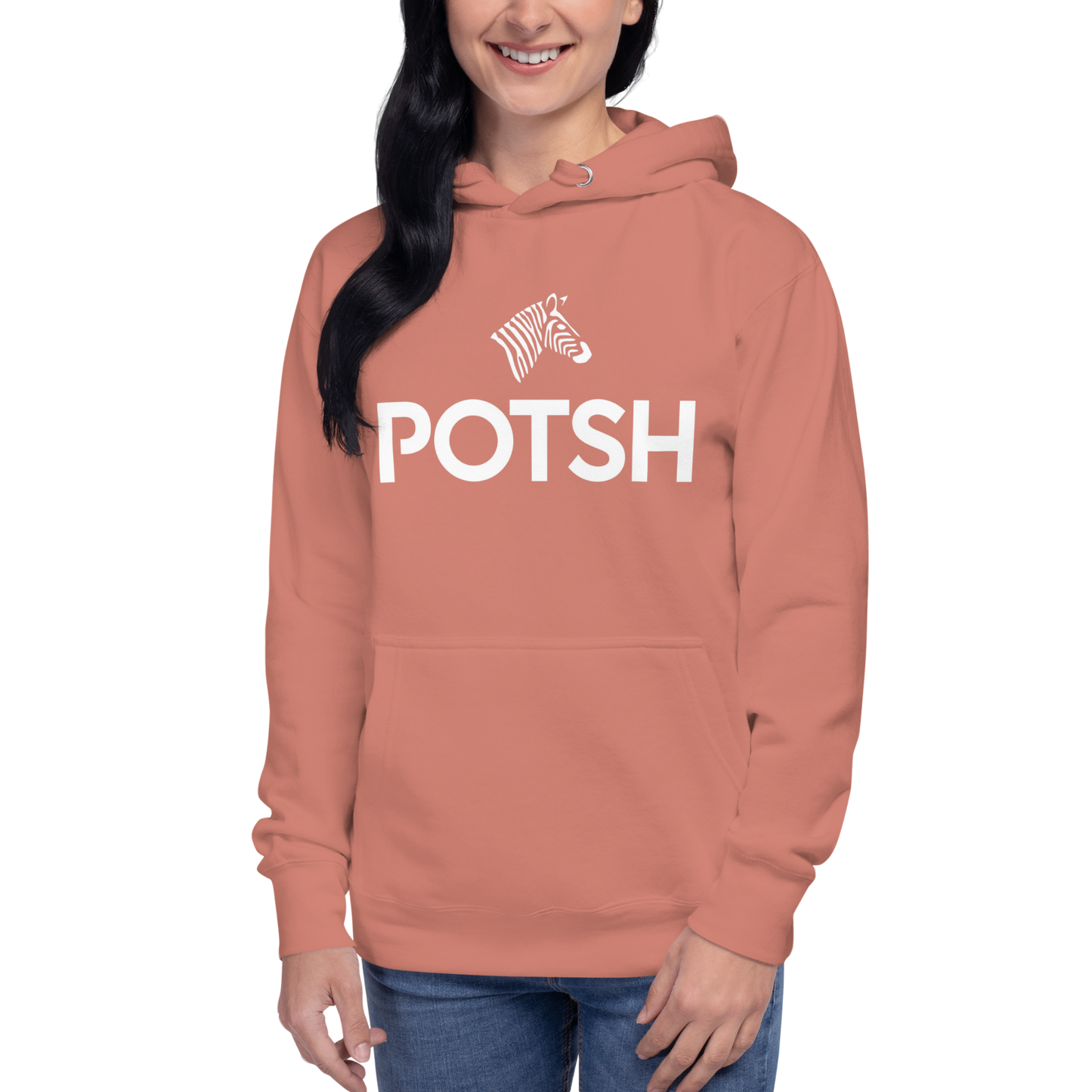 Women's Luxe Zebra Icon Hoodie (Multiple Colors)