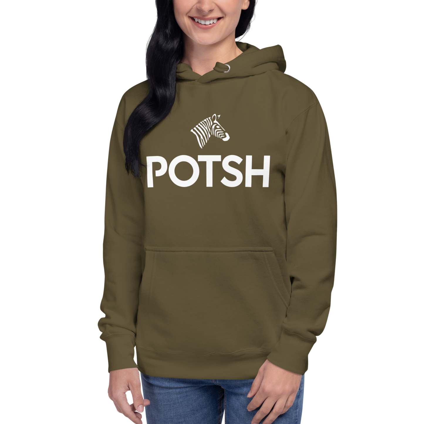 Women's Luxe Zebra Icon Hoodie (Multiple Colors)
