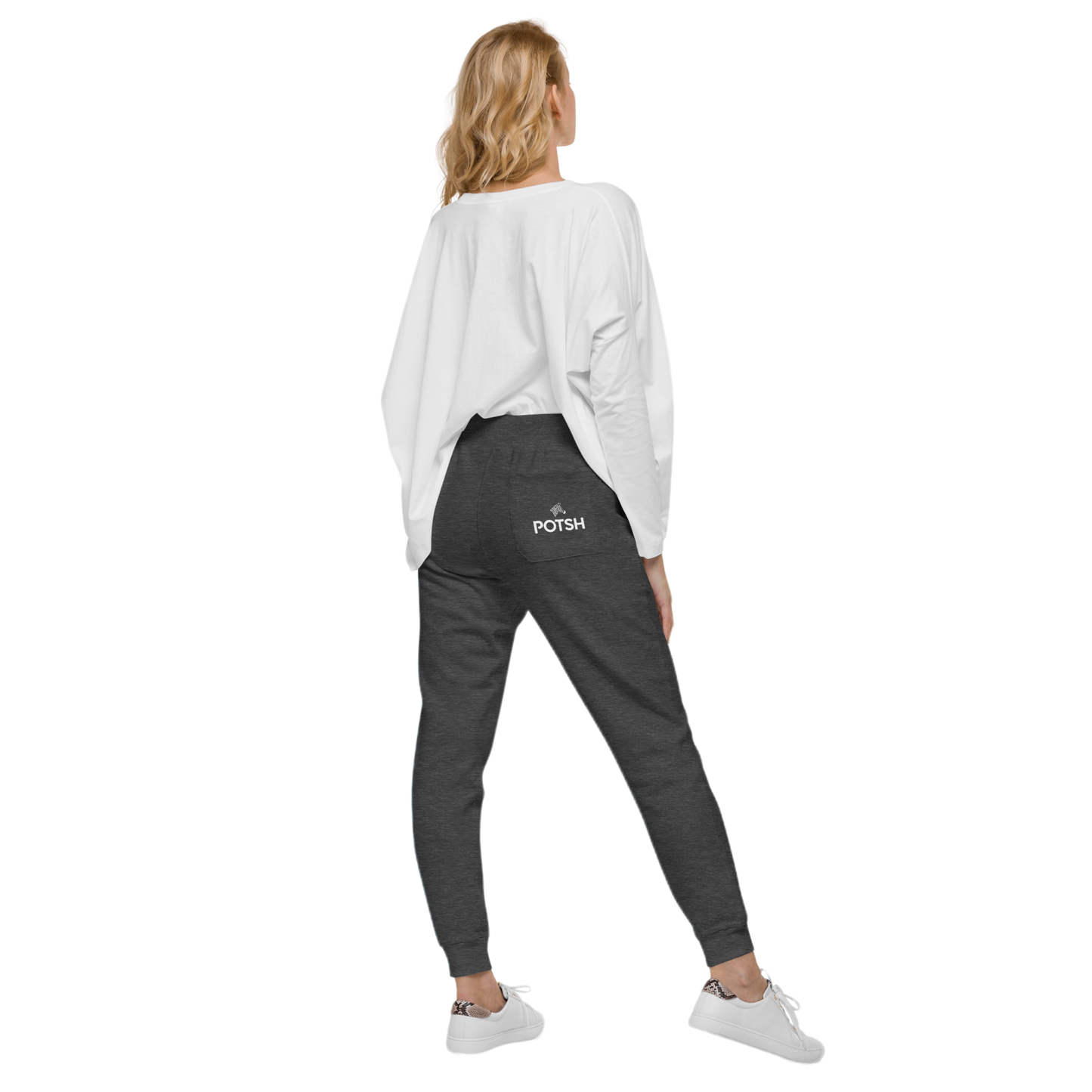 Women's Fleece Sweatpants with POTSH Back Pocket (Multiple Colors Available)