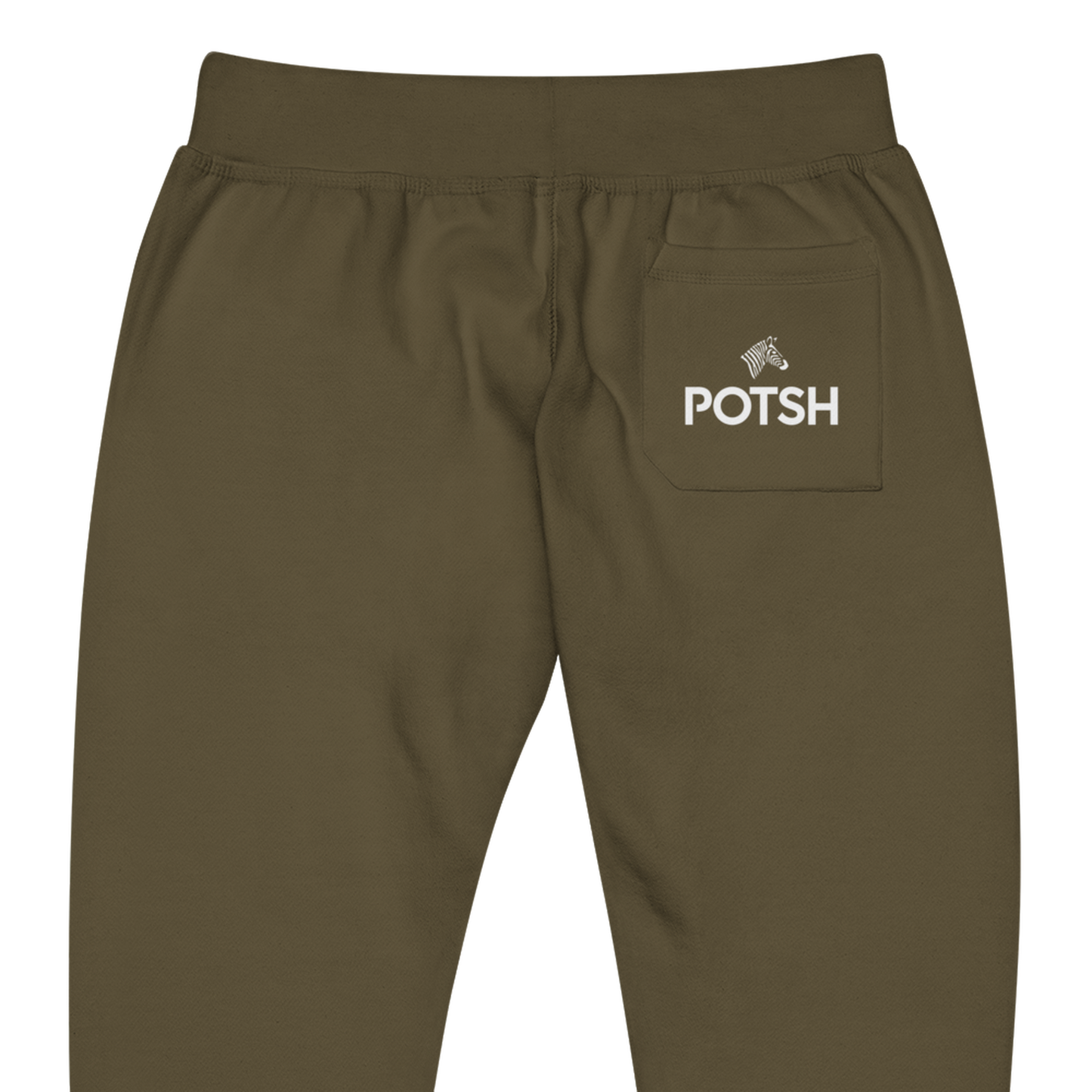 Women's POTSH Logo Military Green Lux Fleece Tracksuit