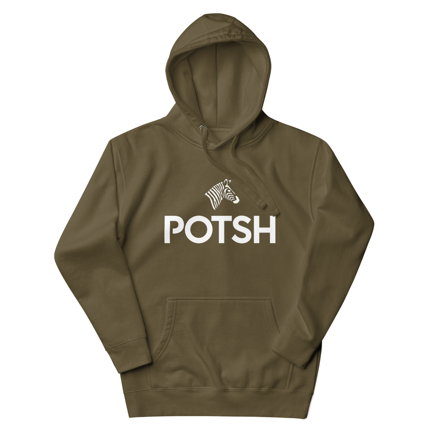 Women's POTSH Logo Military Green Lux Fleece Tracksuit