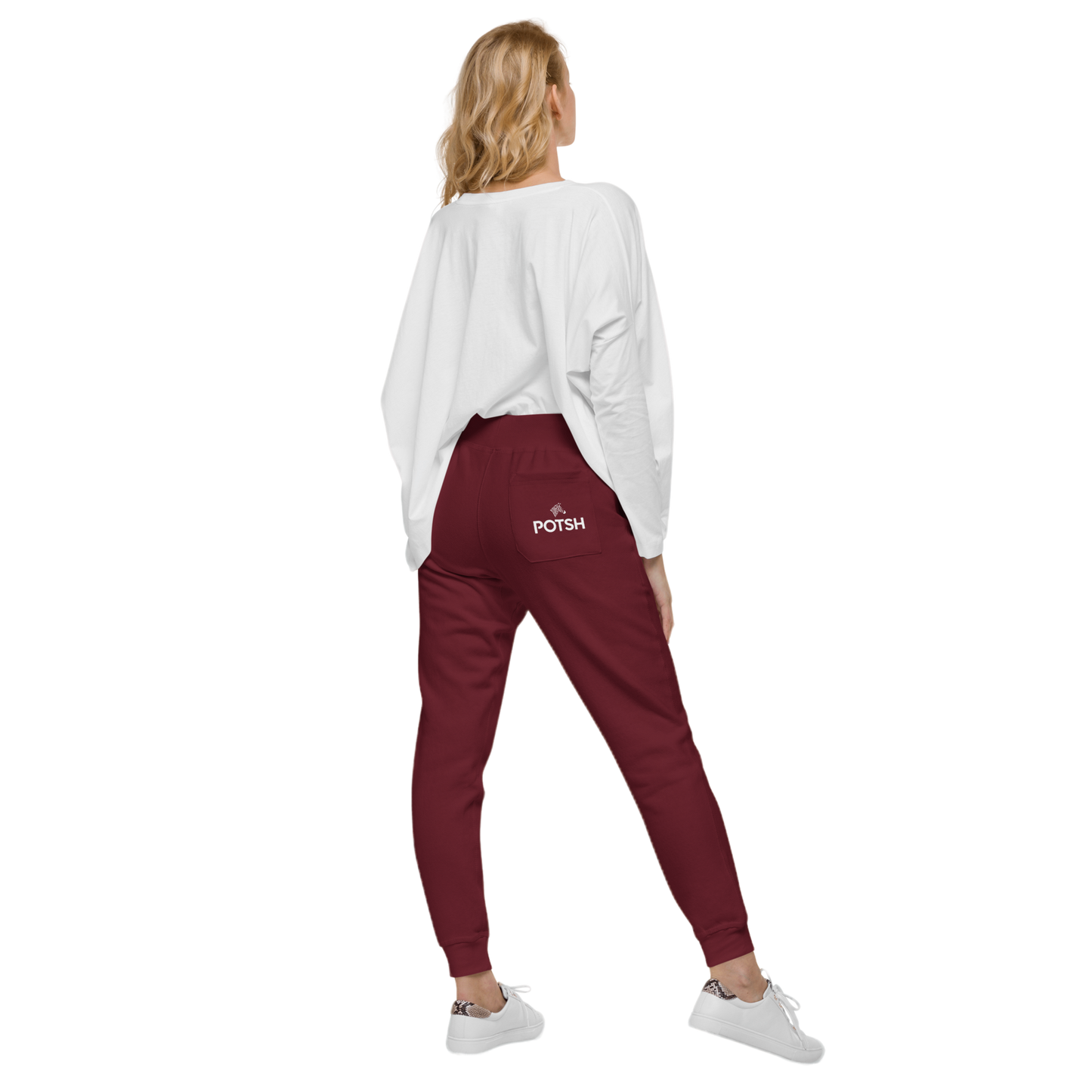 Women's Fleece Sweatpants with POTSH Back Pocket (Multiple Colors Available)