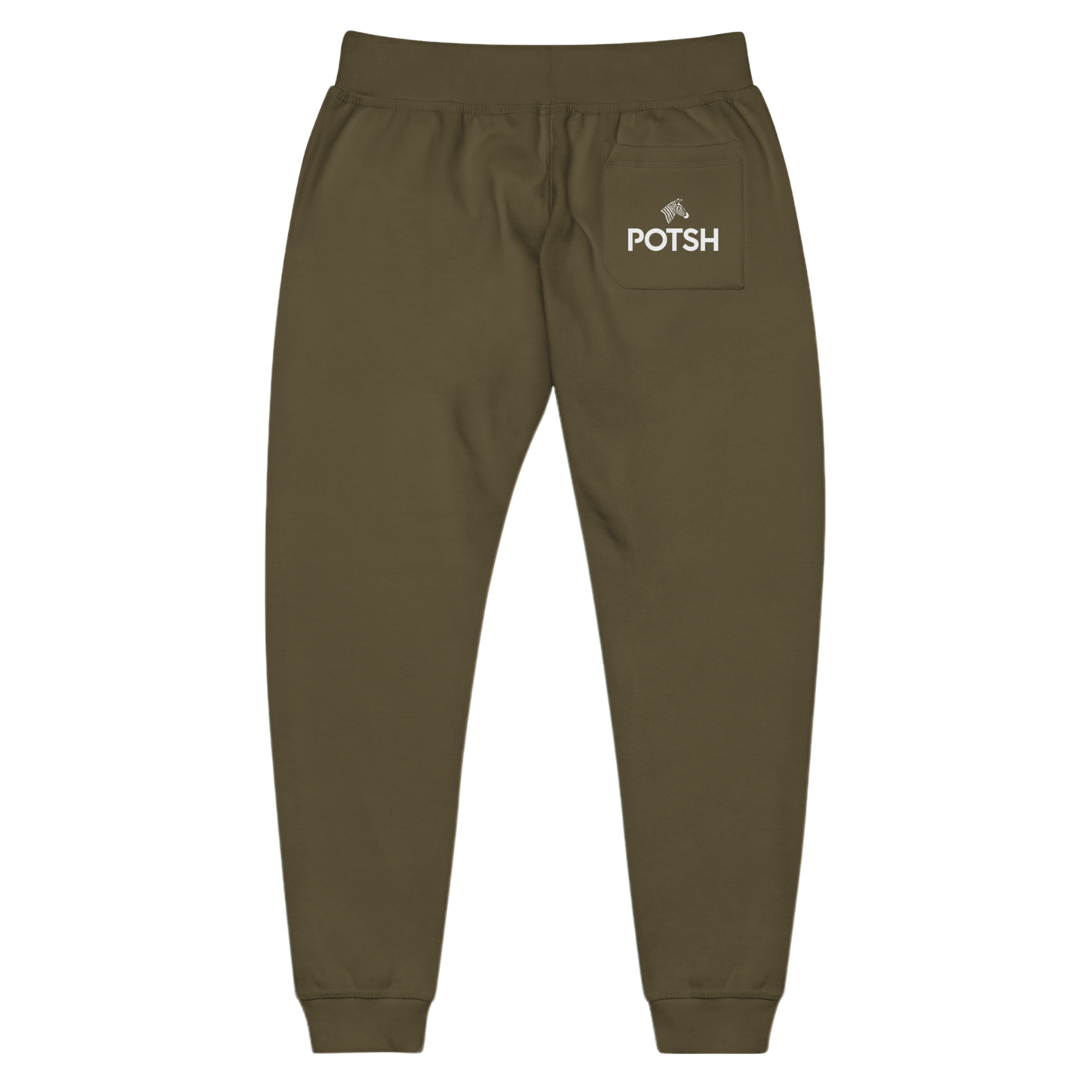 Women's POTSH Logo Military Green Lux Fleece Tracksuit