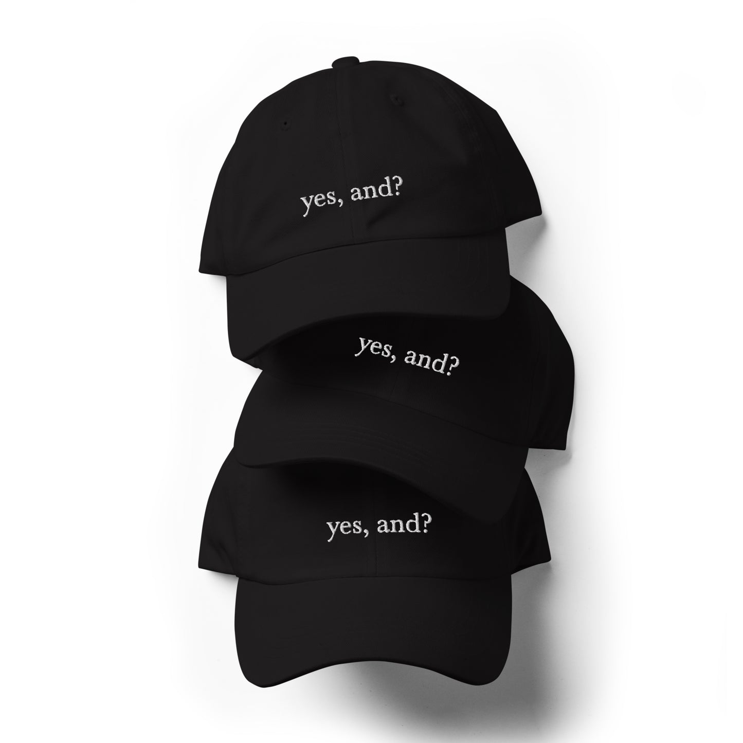 Embroidered "Yes, And?" Cap (Ariana Grande Inspired)