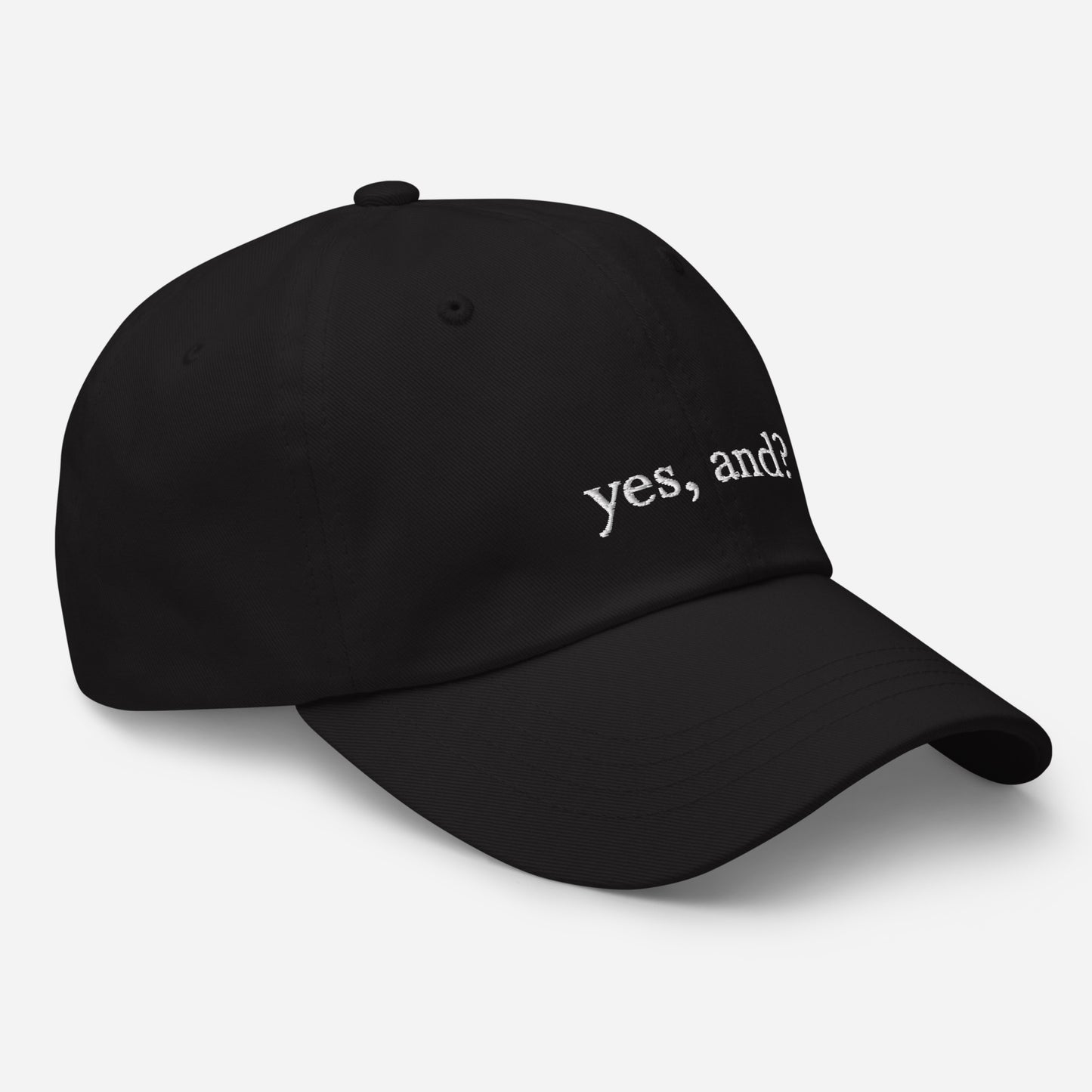 Embroidered "Yes, And?" Cap (Ariana Grande Inspired)