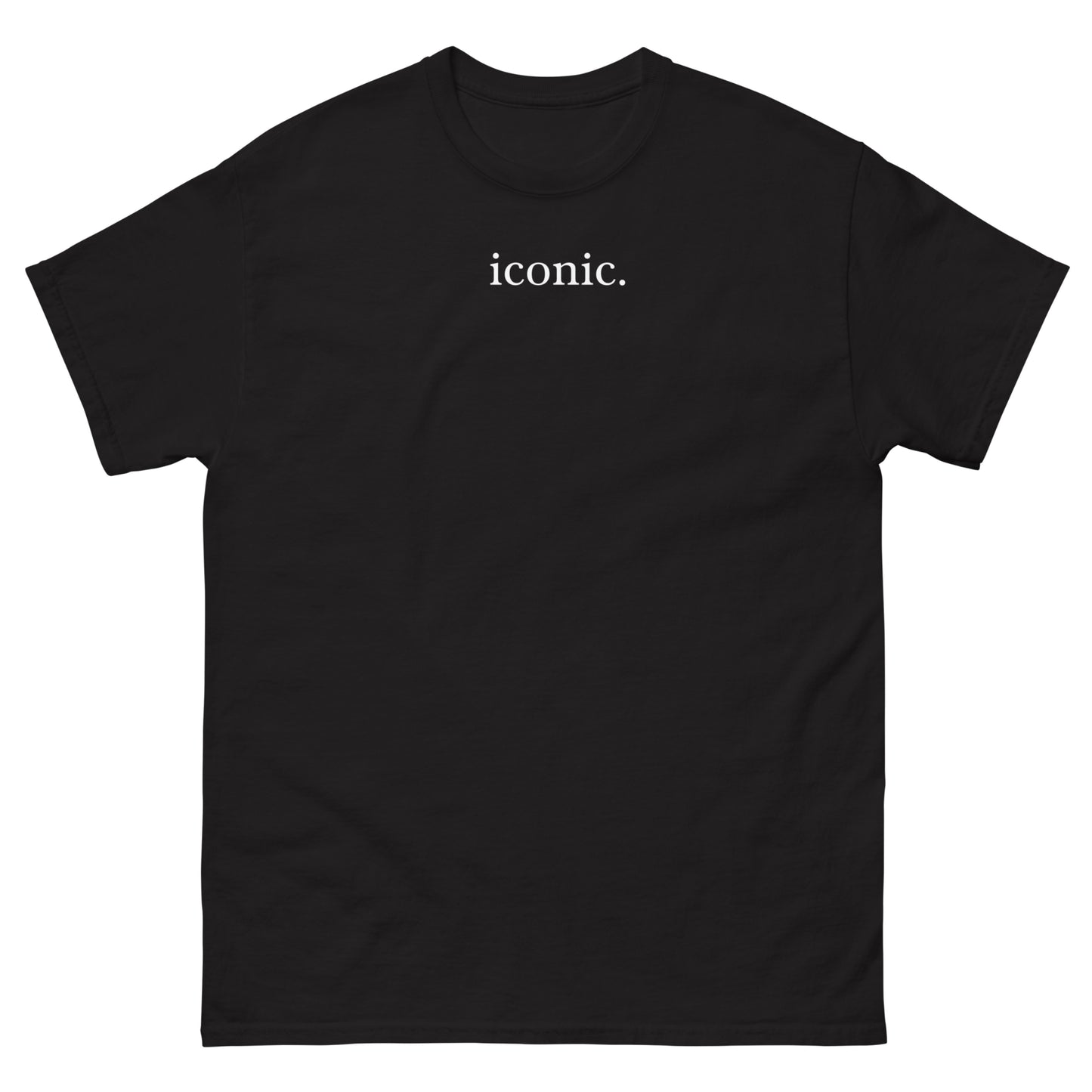 Men's Classic "Iconic" Black T-Shirt