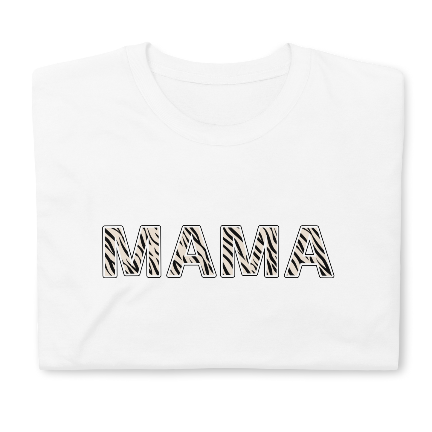 Classic "MAMA" Soft White Tee