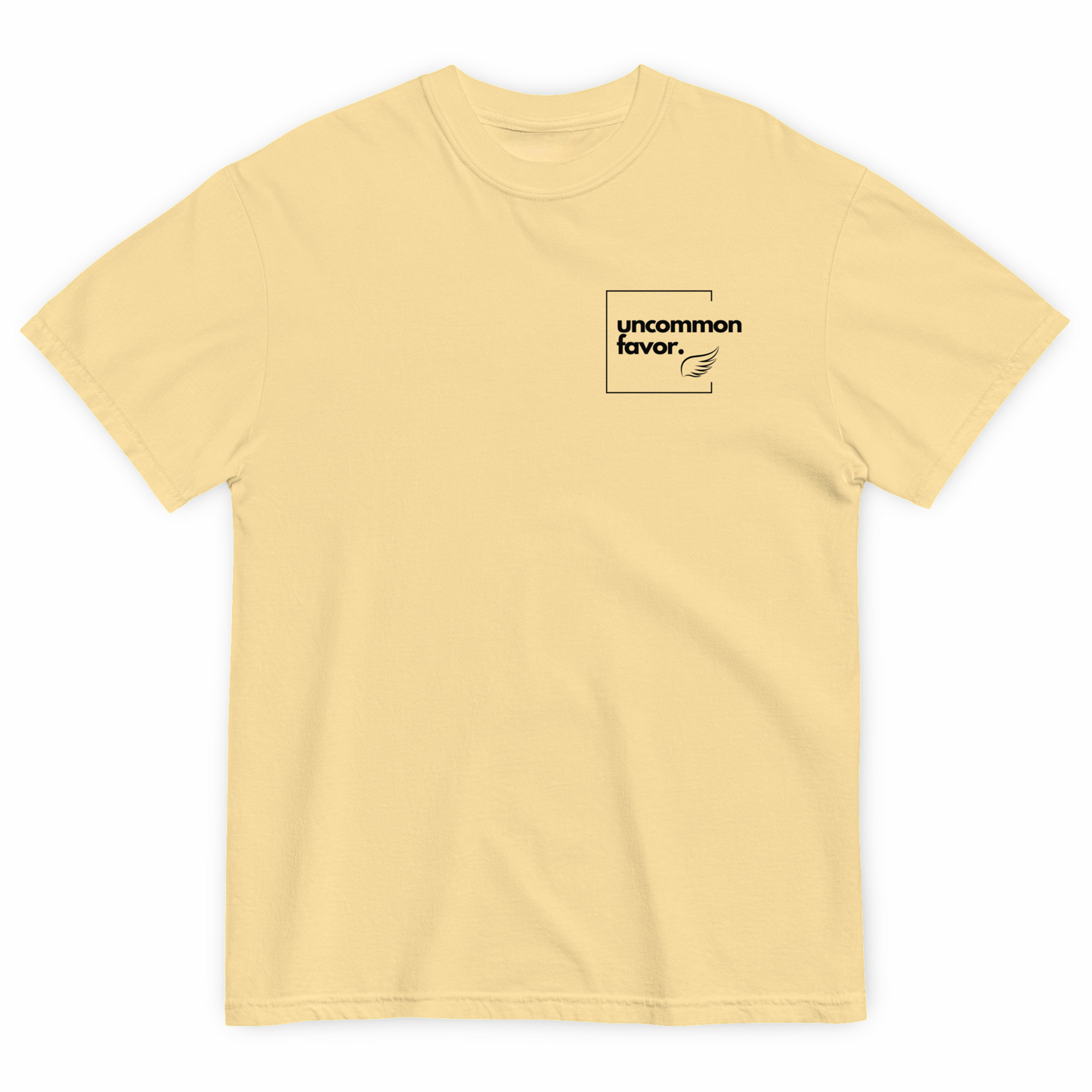Unisex "Uncommon Favor" Structured Tee - Multiple Colors Available
