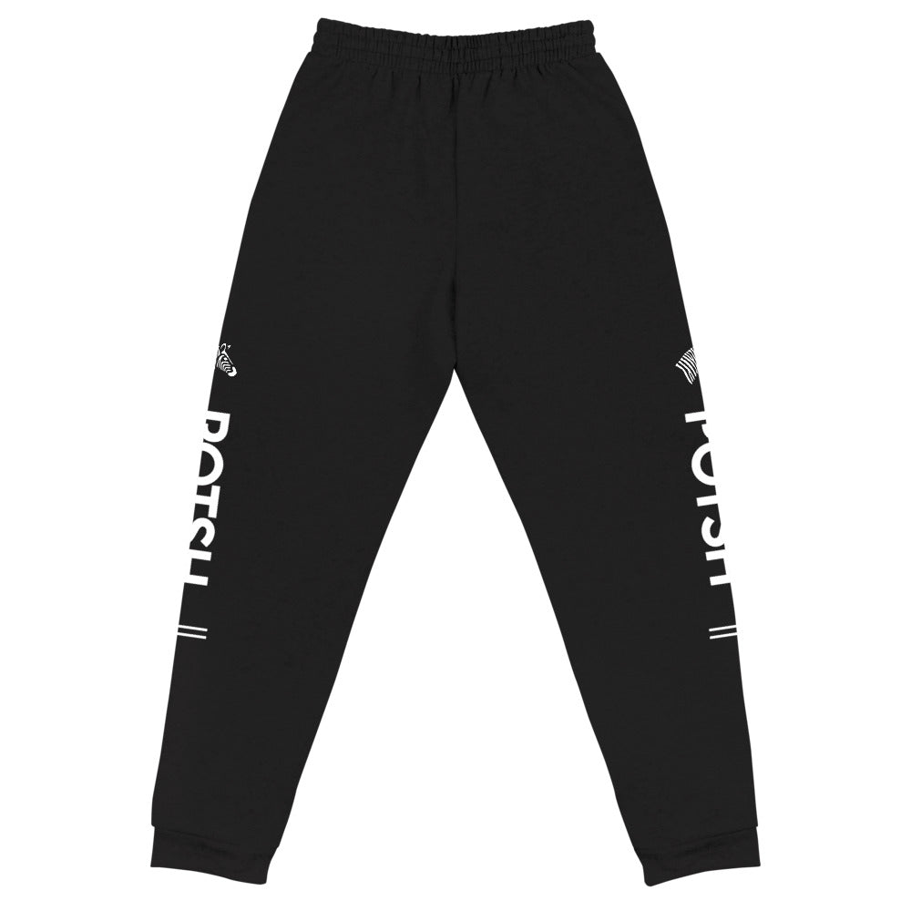 Women's Black POTSH Logo Joggers
