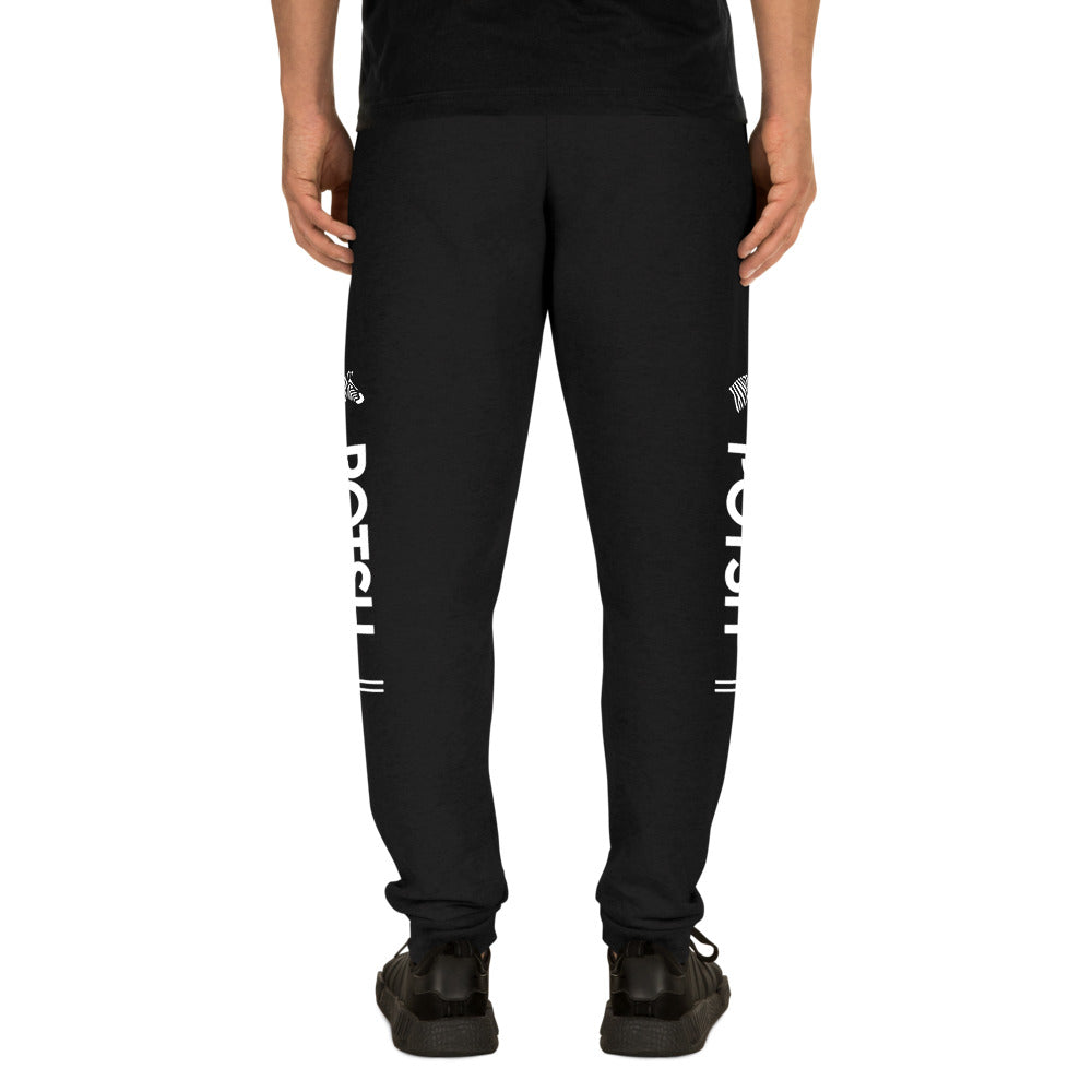 Men's Black POTSH Logo Joggers
