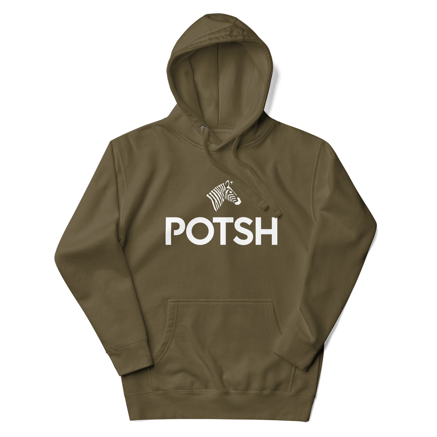 Men's POTSH Logo Military Green Lux Fleece Tracksuit