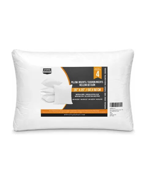 Utopia Bedding Throw Pillow Inserts