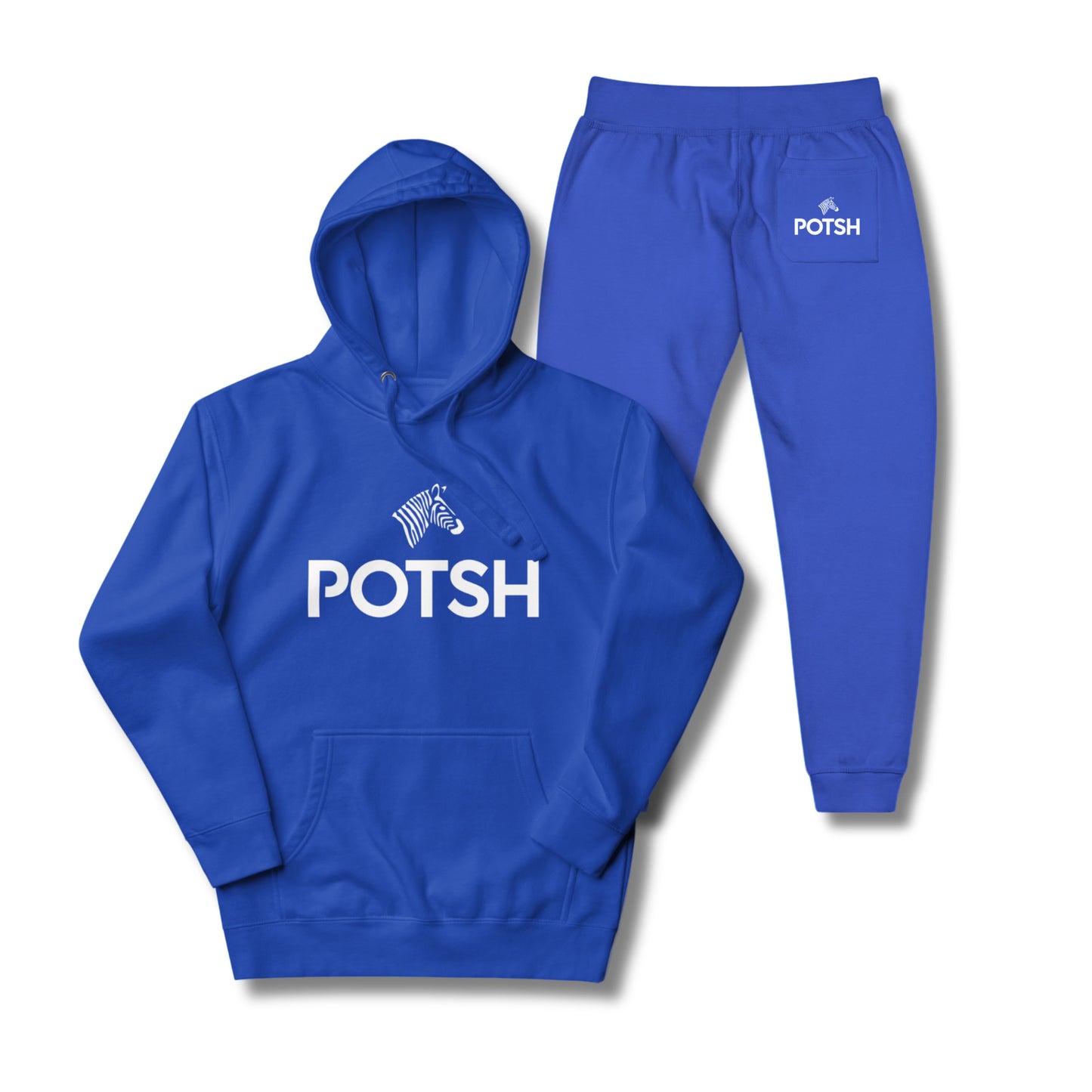 Men's POTSH Logo Team Royal Lux Fleece Tracksuit