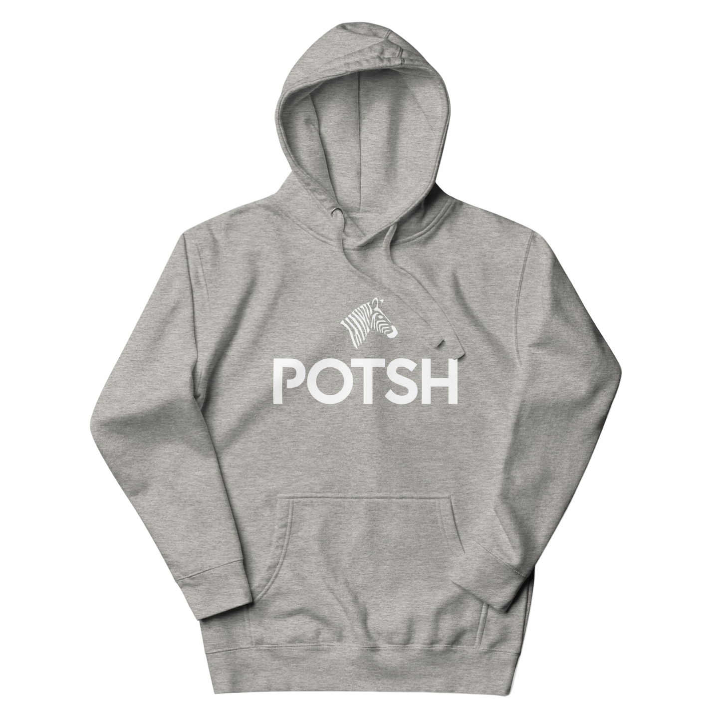 Women's POTSH Logo Carbon Grey Lux Fleece Tracksuit