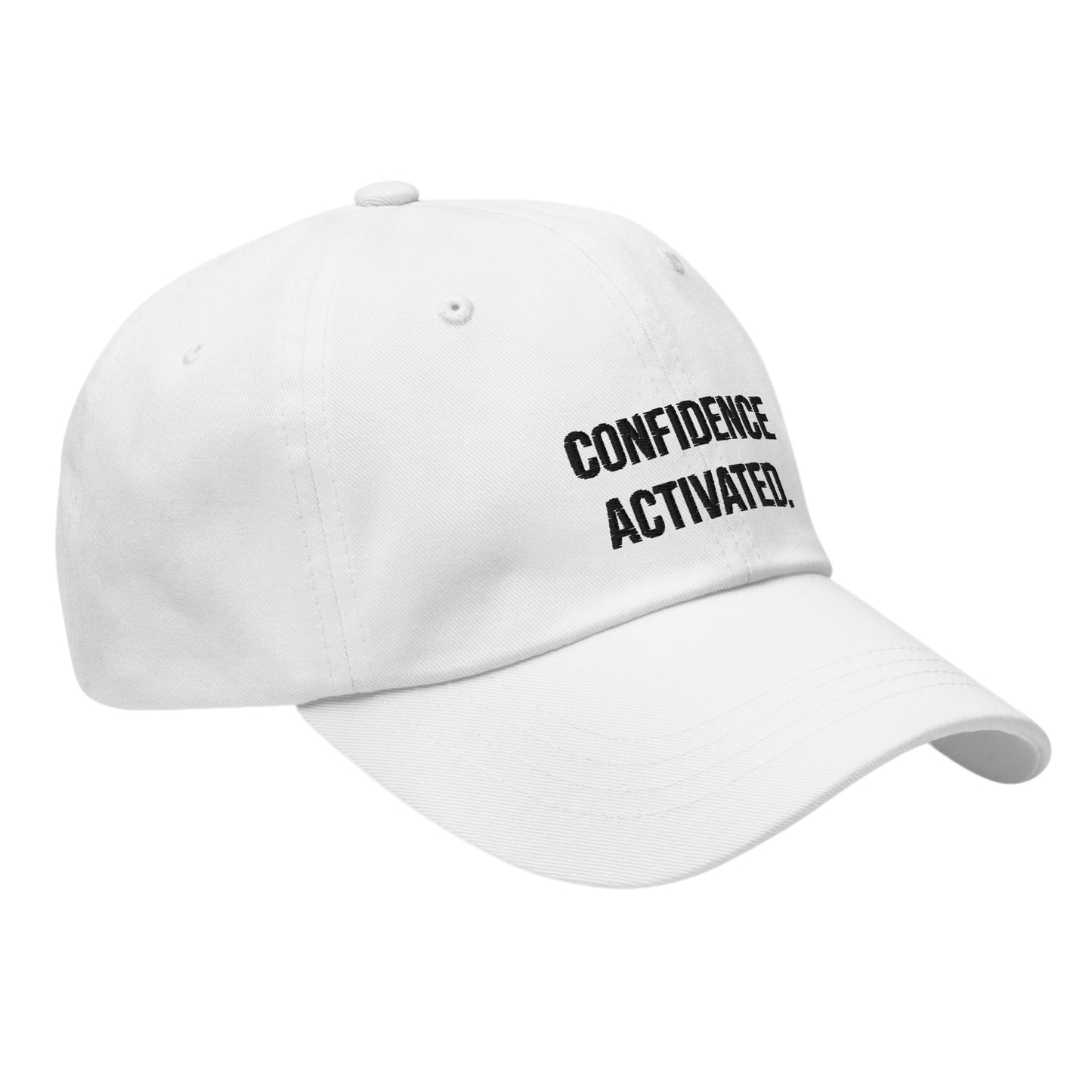 POTSH's "CONFIDENCE ACTIVATED" Classic White Hat
