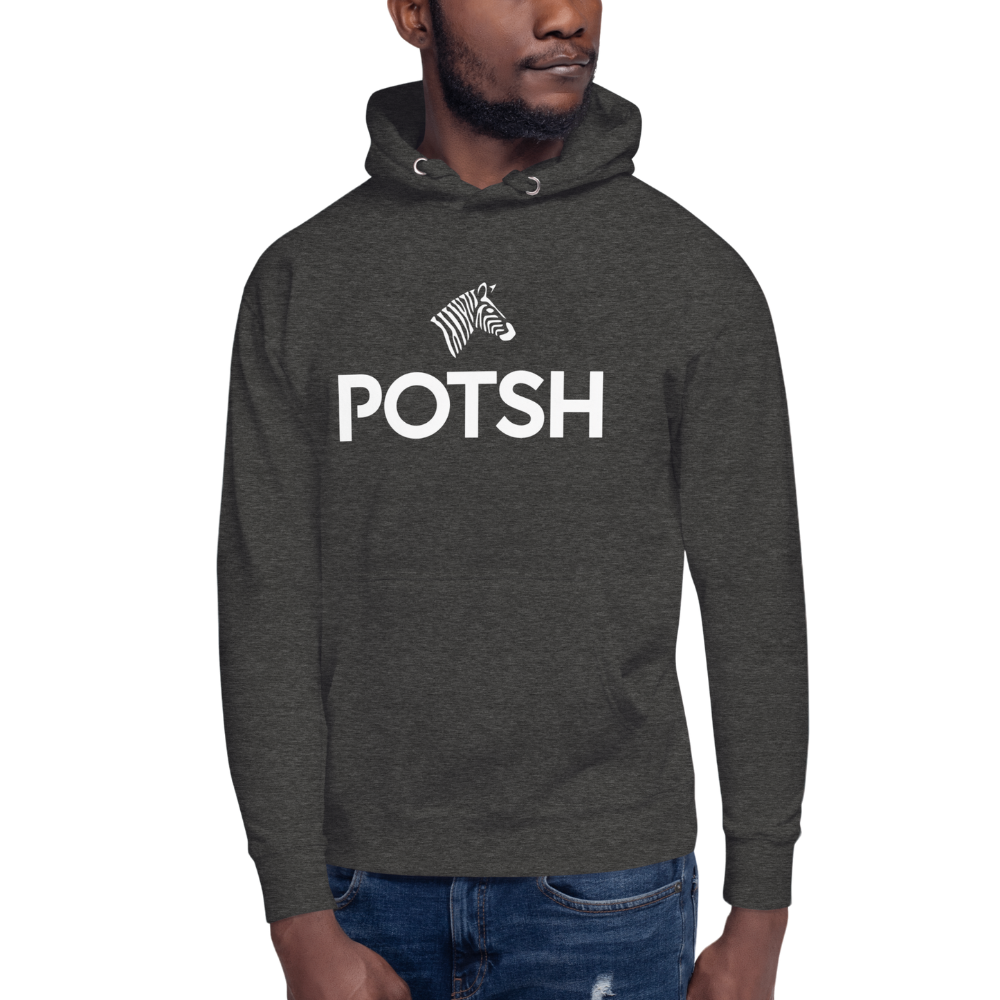 Men's Luxe Zebra Icon Hoodie (Multiple Colors Available)