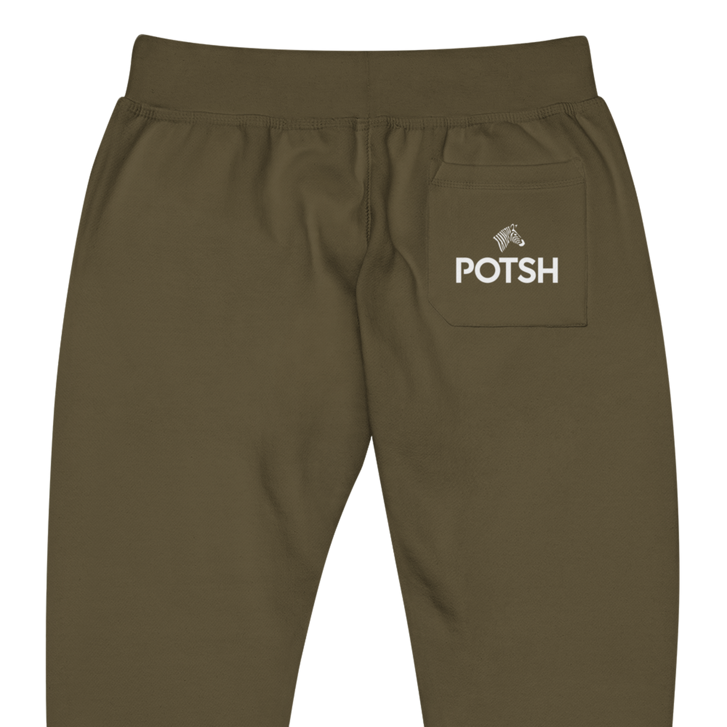 Men's POTSH Logo Military Green Lux Fleece Tracksuit