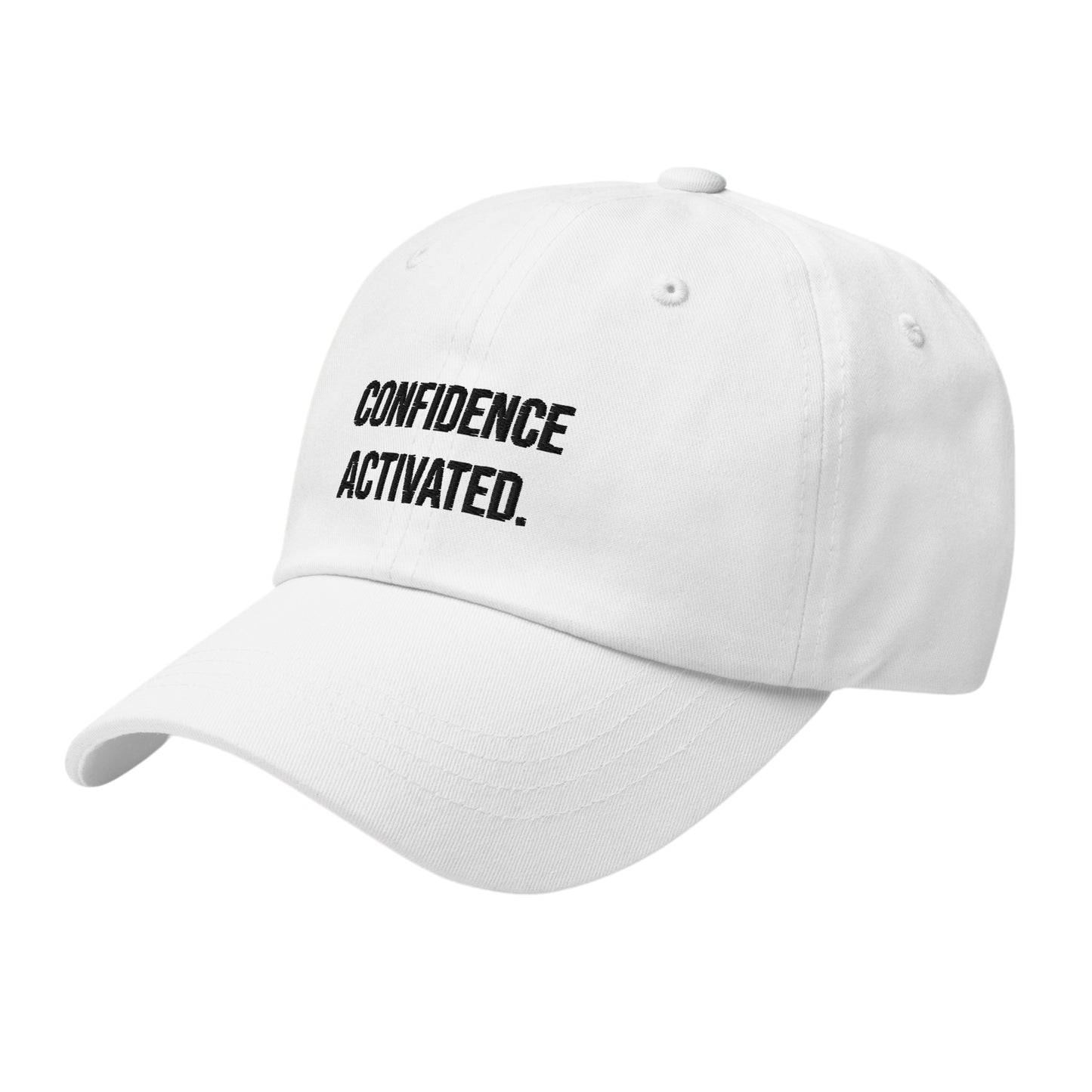 POTSH's "CONFIDENCE ACTIVATED" Classic White Hat