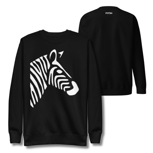 Men's Zebra Premium Sweatshirt