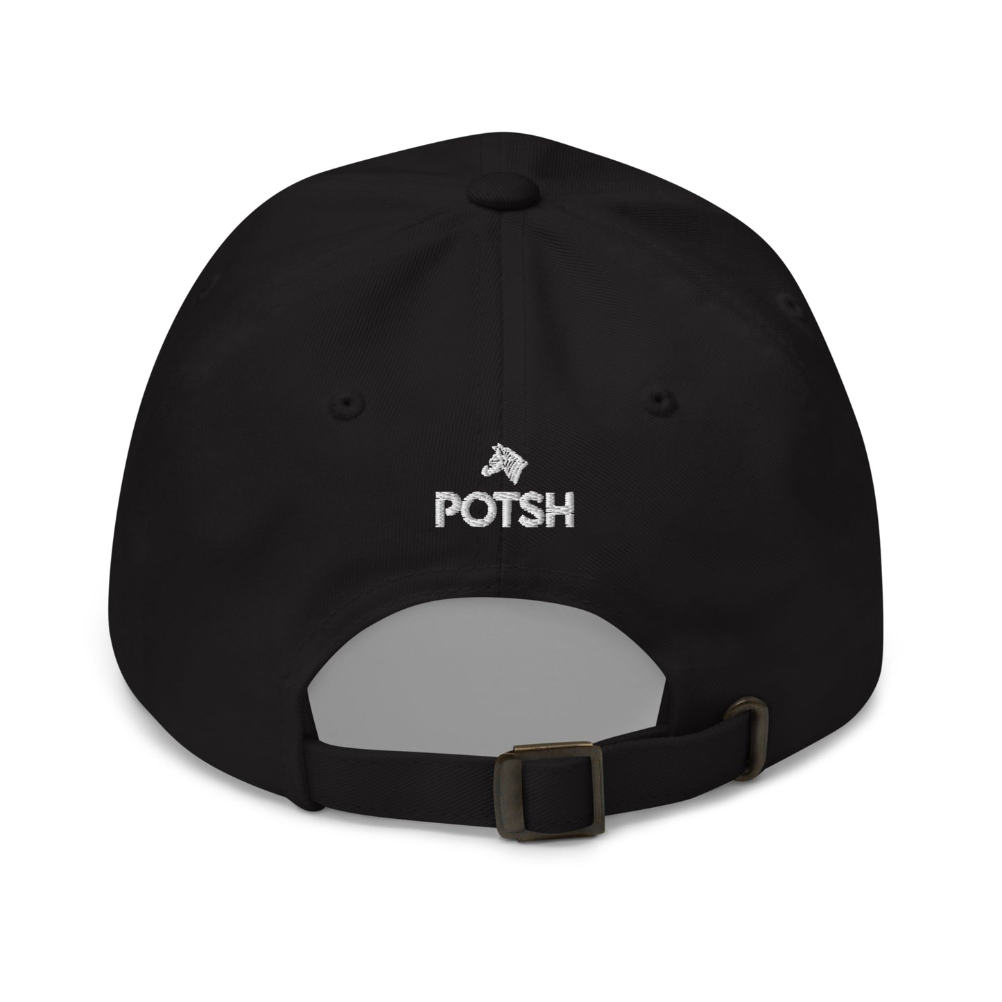 Embroidered "Saucy" Black Cap
